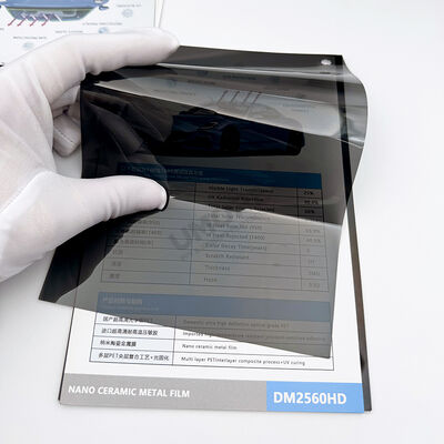 Good price VLT25% High IRR Metallic Tint Film Magnetron Sputtering Car Window Tint Film online