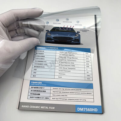 Good price Reflective Metallic Solar Window Film 85%Vlt Car Window Glass Film 1.52 X 30M Windows Tint online
