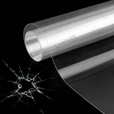 Prezzo buono Armatura per parabrezza automobilistica PET Protezione da frattura per vetro di sicurezza 1.52 X 30m Scudo di vetro in linea