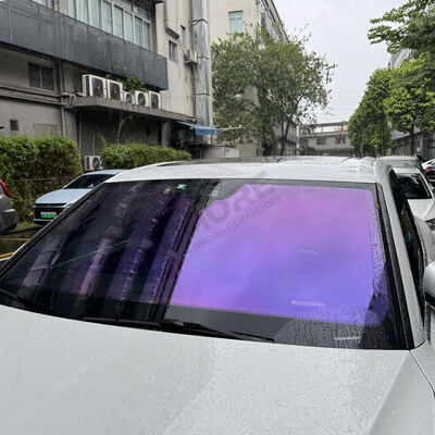 ভালো দাম ৭৫% ভিএলটি রয়েল প্যুরেল কামেলিয়ন টিন্ট ফিল্ম ১.৫২ এক্স ৩০ মি 99% ইউভি রিজেকশন উইন্ডো টিন্ট ফিল্ম অনলাইন