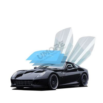 Goede prijs Explosiebestendige auto venster tint anti-break voorruitbescherming film 6 Mil online