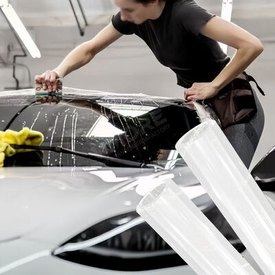Goede prijs Anti Scratch Ultra Shield Protective Gloss Duidelijke zelfherstellende auto voorruitbeschermingsfilm online