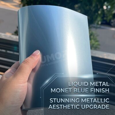 Good price Anti Scratch Self Repairing Car Color Changing TPU Color PPF Liquid Metal Monet Blue online