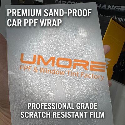 Хорошая цена Противожелтеющий TPU Автомобильный PPF оберток 1.52 X 15M Пескопрочный 6.5 Mil 7.5 Mil 8.5 Mil 10 Mil онлайн